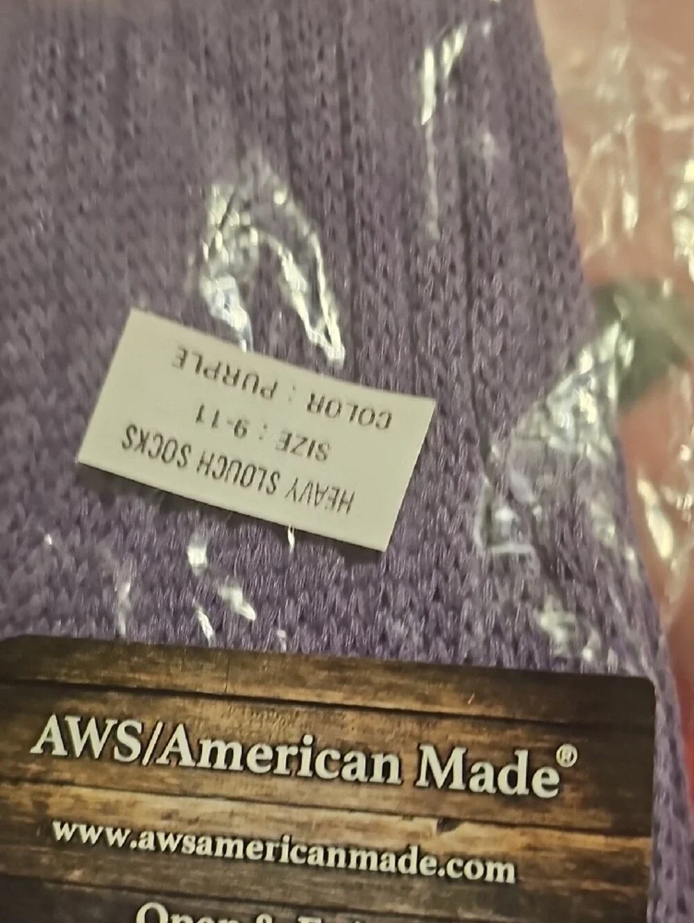 Women’s Heavy Slouch Socks - Purple